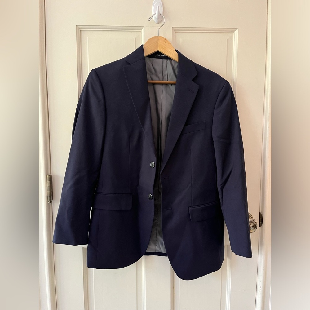 Pronto Uomo navy blue suit jacket